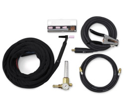 ĐUỐC HÀN TIG WELDCRAFT™ W-375, GIẢI NHIỆT BẰNG NƯỚC, KÈM THEO BỘ PHỤ TÙNG